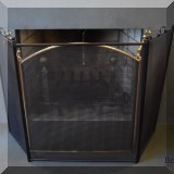 D03. Iron firescreen. 